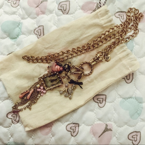 NEW! Betsey Ballet kitty cat chain necklace - Picture 2 of 8